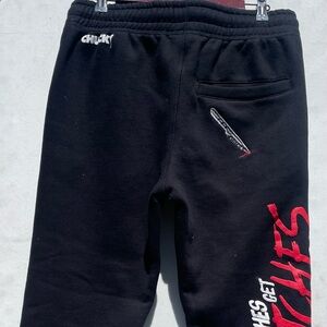 Chucky x Spirit Halloween Black Sweatpants